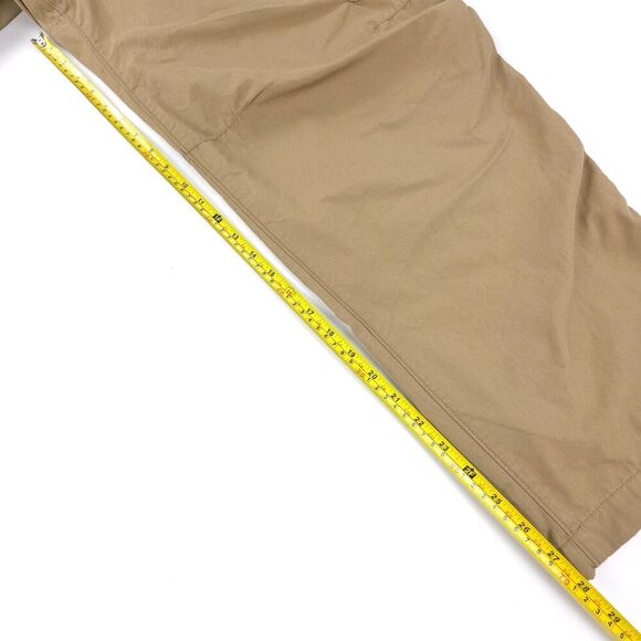 NEW Uniqlo U Wide Parachute Cargo Pants Army Military Khaki Minimal Gorpcore Y2k - Picture 4 of 7